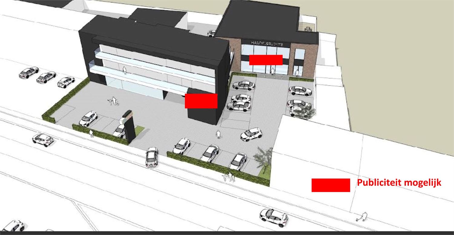 MULTIFUNCTIONEEL COMMERCIEEL GEBOUW INCL. PARKING - foto 3