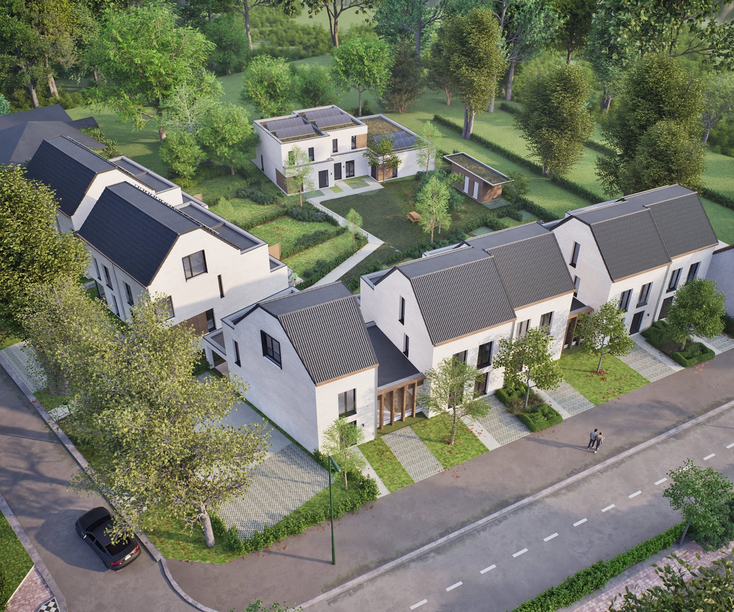 Residentie 's GRAEVENHOF - 12 nieuwbouwwoningen met autostaanplaatsen - foto 2