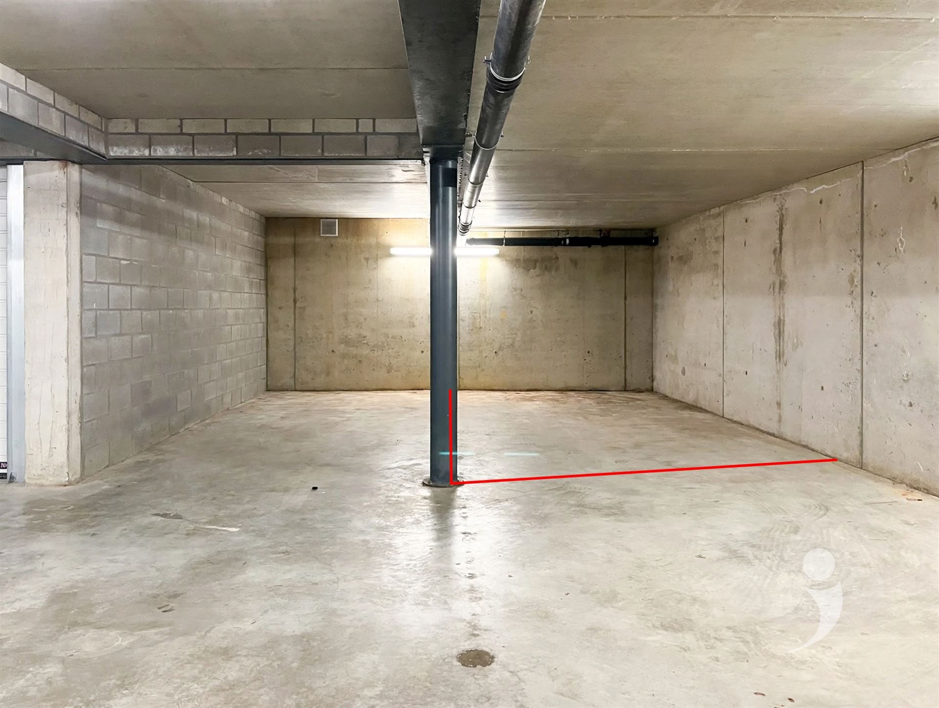 Ondergrondse staanplaats in centrum Herent - foto 4