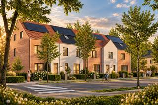 <p>Welkom in <strong>BOOGAERDERIE</strong>, een stijlvol nieuwbouwproject aan de Frans Boogaertslaan in Lier waar hedendaagse architectuur, duurzaam wooncomfort en een bijzonder aangename ligging samenkomen. Het project bestaat uit 13 ruime gezinswoningen op een rustige en groene locatie binnen de ring van Lier, op korte afstand van het bruisende stadscentrum. Hier woon je in alle rust, zonder in te boeten aan bereikbaarheid of dagelijkse voorzieningen.<br /><br />De woningen werden ontworpen met veel aandacht voor ruimte, licht en flexibiliteit. Afhankelijk van het woningtype beschikken ze over 3 tot 5 slaapkamers en bestaat er de mogelijkheid om tot 2 badkamers te voorzien. Elke woning beschikt bovendien over een private tuin en terras, waardoor binnen en buiten mooi in elkaar overvloeien. Ook op het vlak van afwerking krijgt de koper ruime keuzevrijheid. Keuken, sanitair, vloeren, wandtegels, binnendeuren en trappen kunnen binnen de voorziene mogelijkheden verder gepersonaliseerd worden, zodat elke woning een eigen karakter krijgt.<br /><br />Ook energetisch behoort BOOGAERDERIE tot de absolute top. De woningen worden gerealiseerd als bijzonder energiezuinige woningen met een E-peil rond of zelfs onder E0, afhankelijk van het lot. Een individuele lucht-waterwarmtepomp, vloerverwarming op het gelijkvloers en de eerste verdieping, zonnepanelen met hybride omvormer en een ventilatiesysteem D met warmterecuperatie zorgen samen voor een hoog wooncomfort en een laag energieverbruik. Daarnaast wordt ook ingezet op regenwaterrecuperatie, met onder meer een regenwaterput van 7.500 liter.<br /><br />De woningen worden sleutel-op-de-deur afgewerkt met kwalitatieve materialen en een volledig uitgeruste keuken. Dankzij de combinatie van moderne technieken, doordachte indelingen en uitgebreide afwerkingsmogelijkheden krijgt elke koper de kans om een woning te creëren die perfect aansluit bij zijn of haar woonwensen. Ook ondergrondse parkeergelegenheid is voorzien binnen het project.<br /><br />De ligging vormt een bijkomende grote troef. BOOGAERDERIE bevindt zich in een rustige woonomgeving binnen de ring van Lier, met winkels, scholen, horeca, sportfaciliteiten en medische voorzieningen in de nabije omgeving. Tegelijk geniet je van vlotte verbindingen met de belangrijkste invalswegen en fietsroutes. Het resultaat is een ideale combinatie van groen, rust en stedelijk comfort.<br /><br /><strong>BOOGAERDERIE staat voor toekomstgericht wonen in een kwaliteitsvolle omgeving, met ruimte voor comfort, duurzaamheid en persoonlijke keuzes. Een plek waar je niet alleen een woning koopt, maar vooral een thuis creëert voor de toekomst. </strong></p>