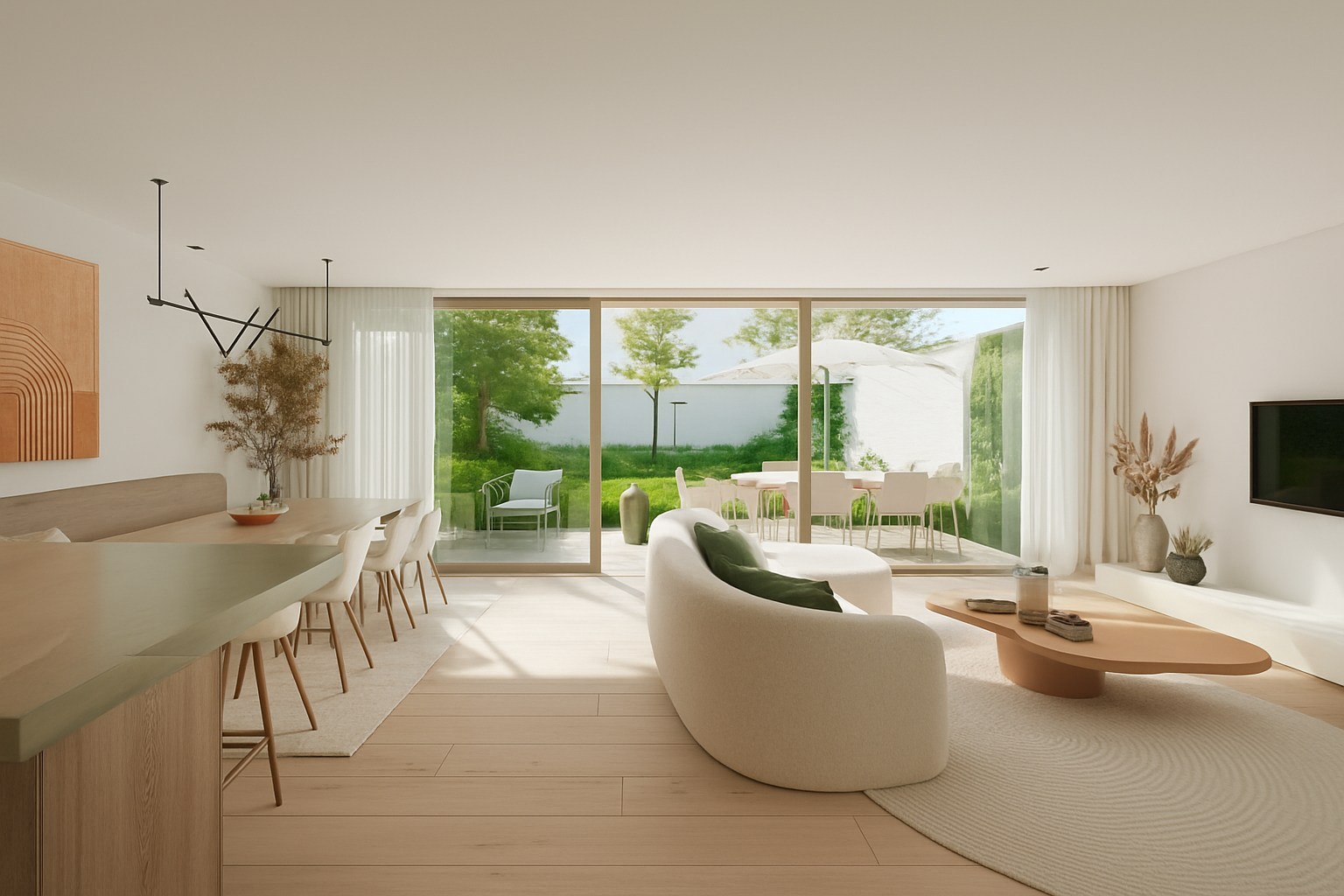 Gelijkvloers wonen met zonnige privétuin in Residentie "Finion" - foto 1