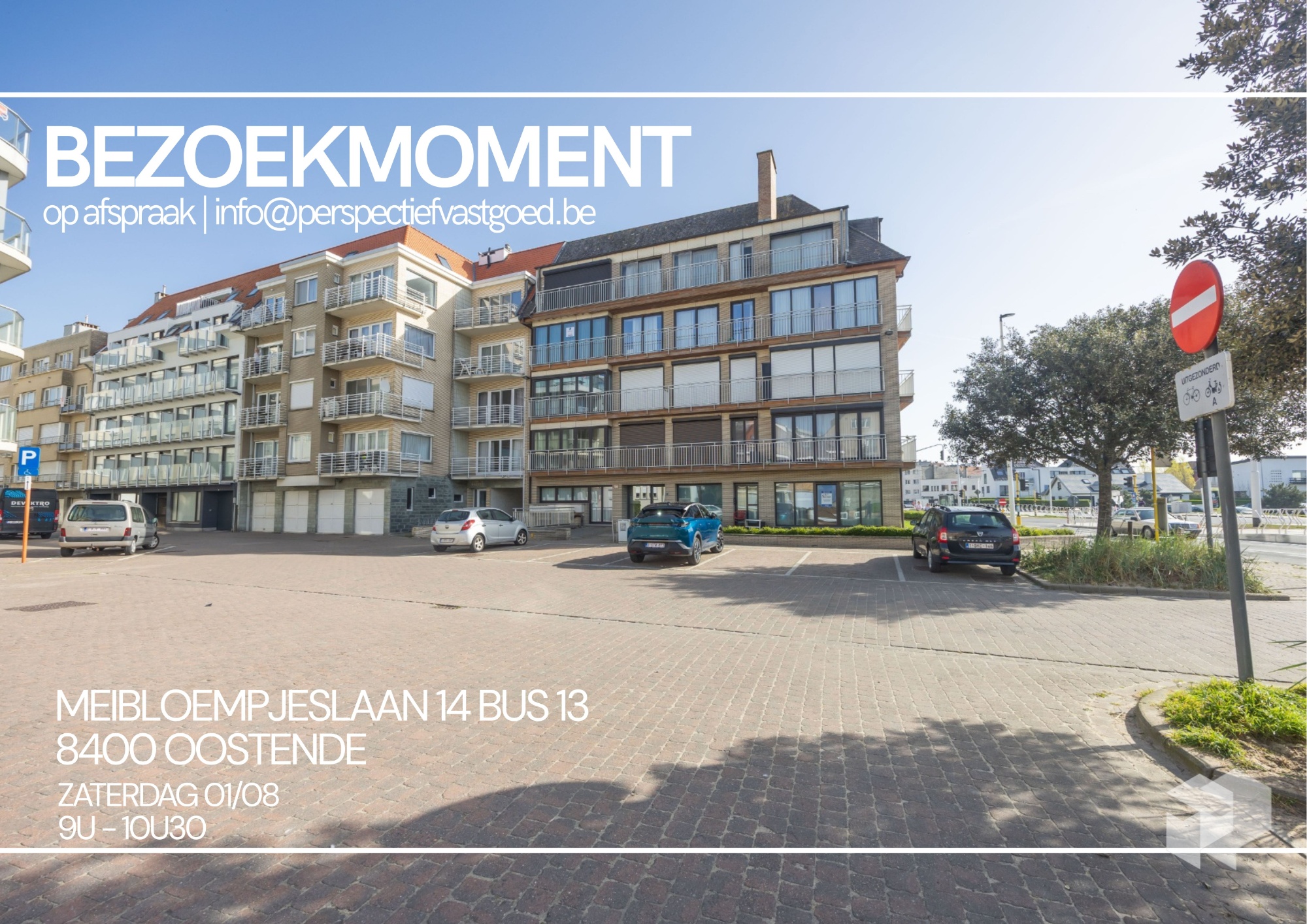 BEZOEKMOMENT ZATERDAG 01/08 VAN 9U TOT 10U30 | Goed gelegen ruim vernieuwd 2 slaapkamer appartement met terras en grote berging. - foto 1
