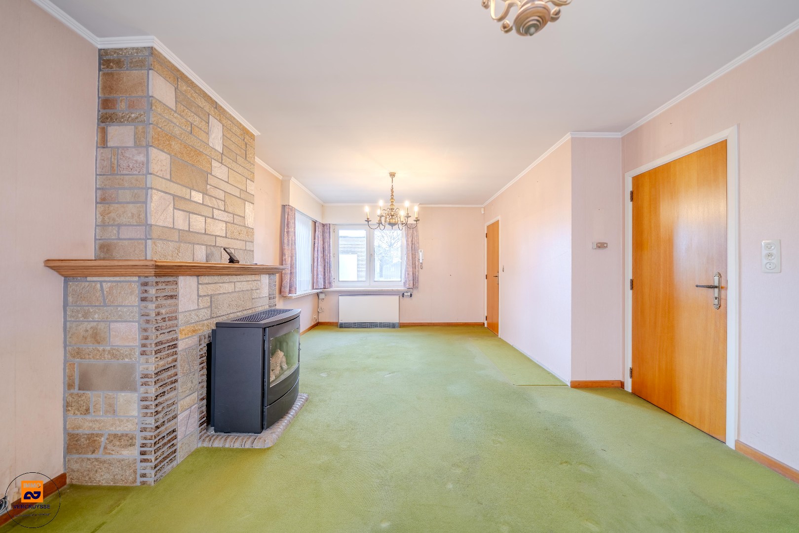 Te renoveren halfopen bebouwing met ruime achtertuin te Evergem - foto 3