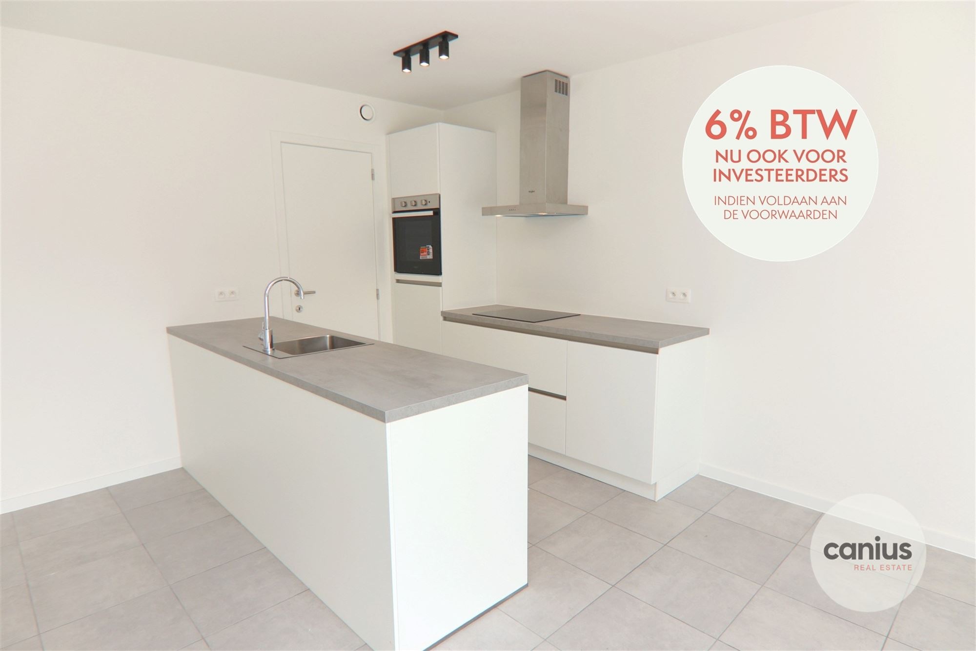 GESCHILDERD NIEUWBOUWAPP. IN HARTJE HASSELT MET 2 SLKS + TERRAS & PARKING - foto 4