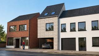 <strong>Ontdek deze halfopen nieuwbouwwoning waar toekomst gericht wonen en bereikbaarheid perfect samenkomen!</strong><br /><br /><strong>LIGGING</strong><br /><br />De woning geniet van een uitstekende ligging nabij het prachtige Kasteeldomein De Bueren en bevindt zich op wandel- en fietsafstand van winkels, scholen en openbaar vervoer.<br />Dankzij de vlotte verbinding via de N9 en E40 bereikt u snel Gent, Aalst en Brussel. <br />Ook het station van Kwatrecht ligt vlakbij, ideaal voor pendelaars.<br /><br /><strong>BESCHRIJVING</strong><br /><br />Vooraan de woning bevindt zich een praktische carport en via het zijpad bereikt u zowel de inkom als de tuin.<br /><br />Binnen wordt u verwelkomd in de inkomhal met gastentoilet en praktische berging.<br />De lichtrijke leefruimte met open keuken vormt het hart van de woning. De moderne uitgeruste keuken met kookeiland vloeit naadloos over in de woonkamer die perfect aan sluit op het terras en de zonnige tuin. Dankzij het grote schuifraam geniet u van een mooie connectie tussen binnen en buiten, wat zorgt voor een unieke woonervaring.<br /><br />De 1ste verdieping beschikt over 2 slaapkamers, een toilet en een badkamer met douche en dubbele wastafel.<br />Op de 2de verdieping bevinden zich 2 slaapkamers, een toilet en een badkamer met ligbad en dubbele wastafel.<br /><br /><strong>Dankzij de uitstekende energiescore door vloerverwarming via warmtepomp, zonnepanelen en ventilatiesysteem D, maakt dat deze woning garant staat voor wie energiezuinig en toekomstgericht wil wonen.</strong><br /><br />Contacteer Kevin: <strong>0476 66 55 50</strong><br />(Beelden zijn referentiebeelden, maten/oppervlaktes zijn geraamd)