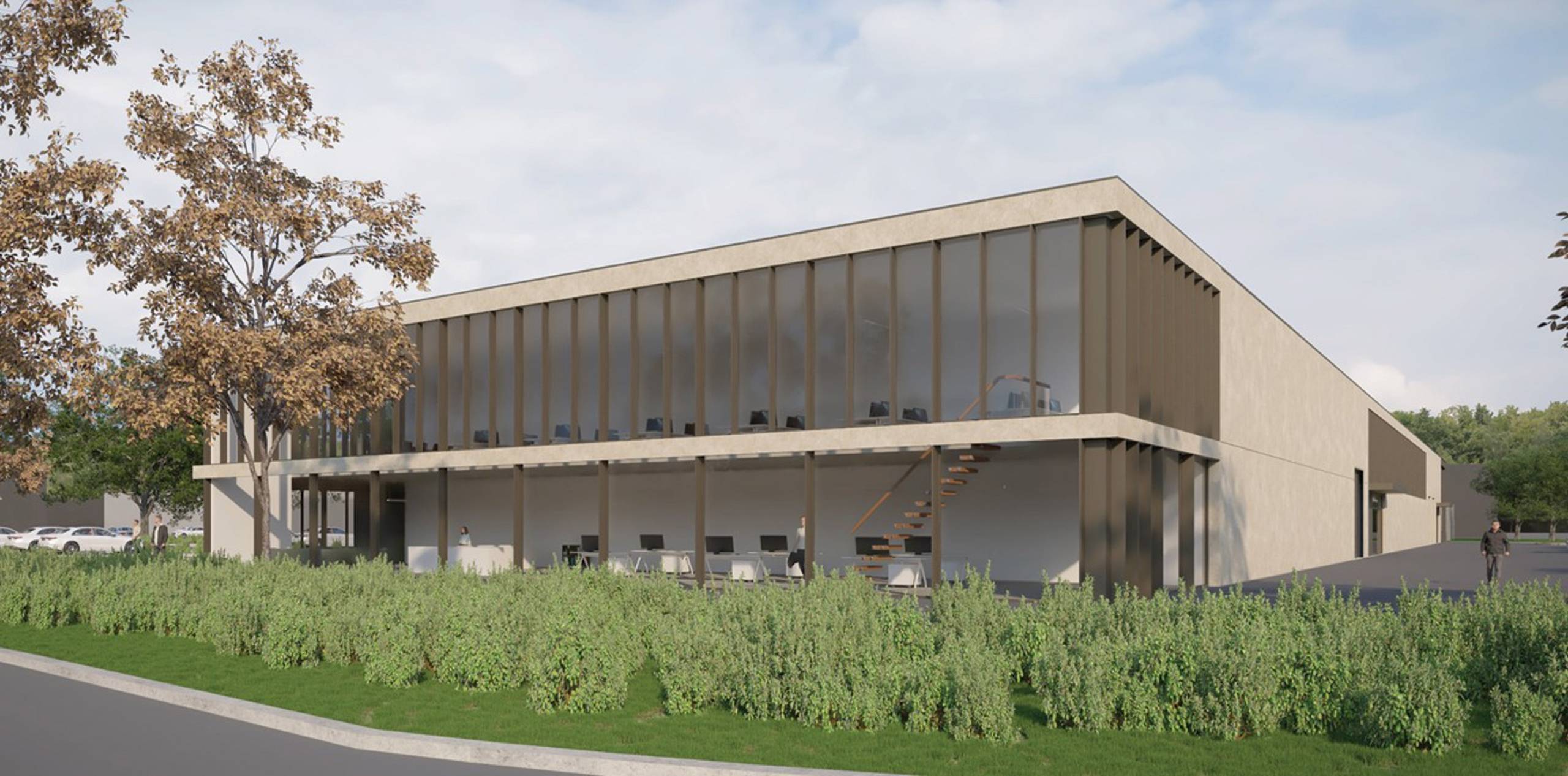 Nieuwbouw showroom + magazijn te Wilrijk langs de A12 - foto 3