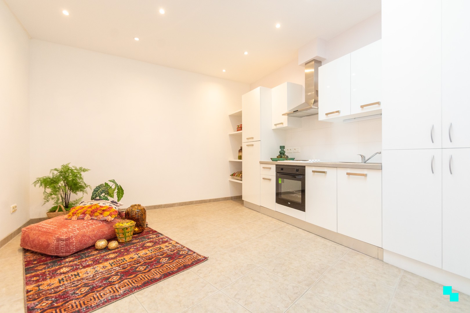 Studio met terras in hartje Merelbeke - foto 1