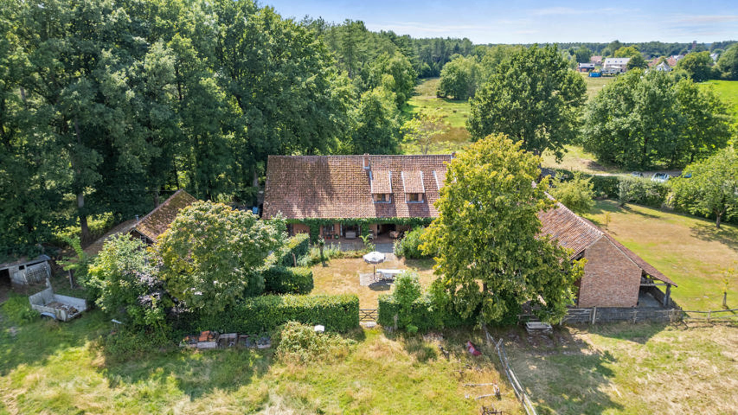 TESSENDERLO - Uniek gelegen hoeve met schuren op 3ha76 - foto 4