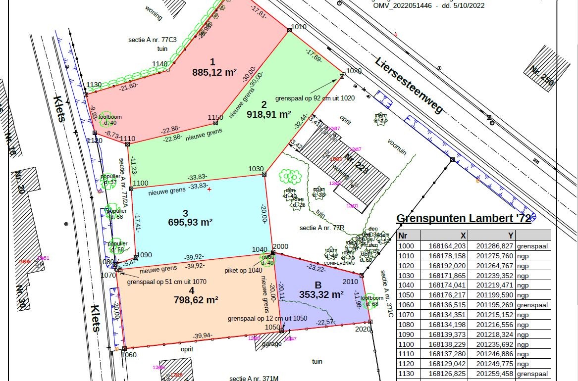 BOUWGROND OB | 695,93 m² | LOT 3 - foto 1