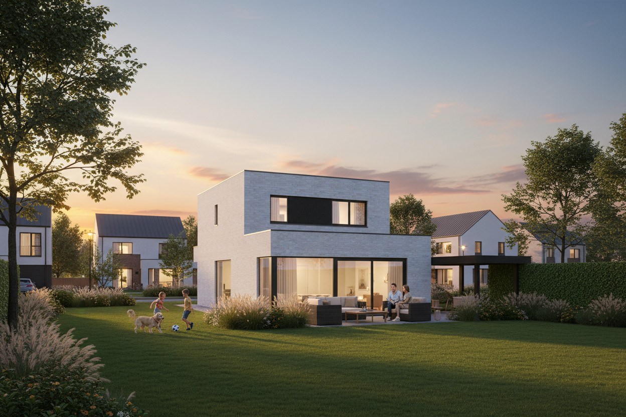 BOUWGROND VAN 763 M2 MET OPEN BEBOUWING OP UITSTEKENDE LOCATIE - foto 2