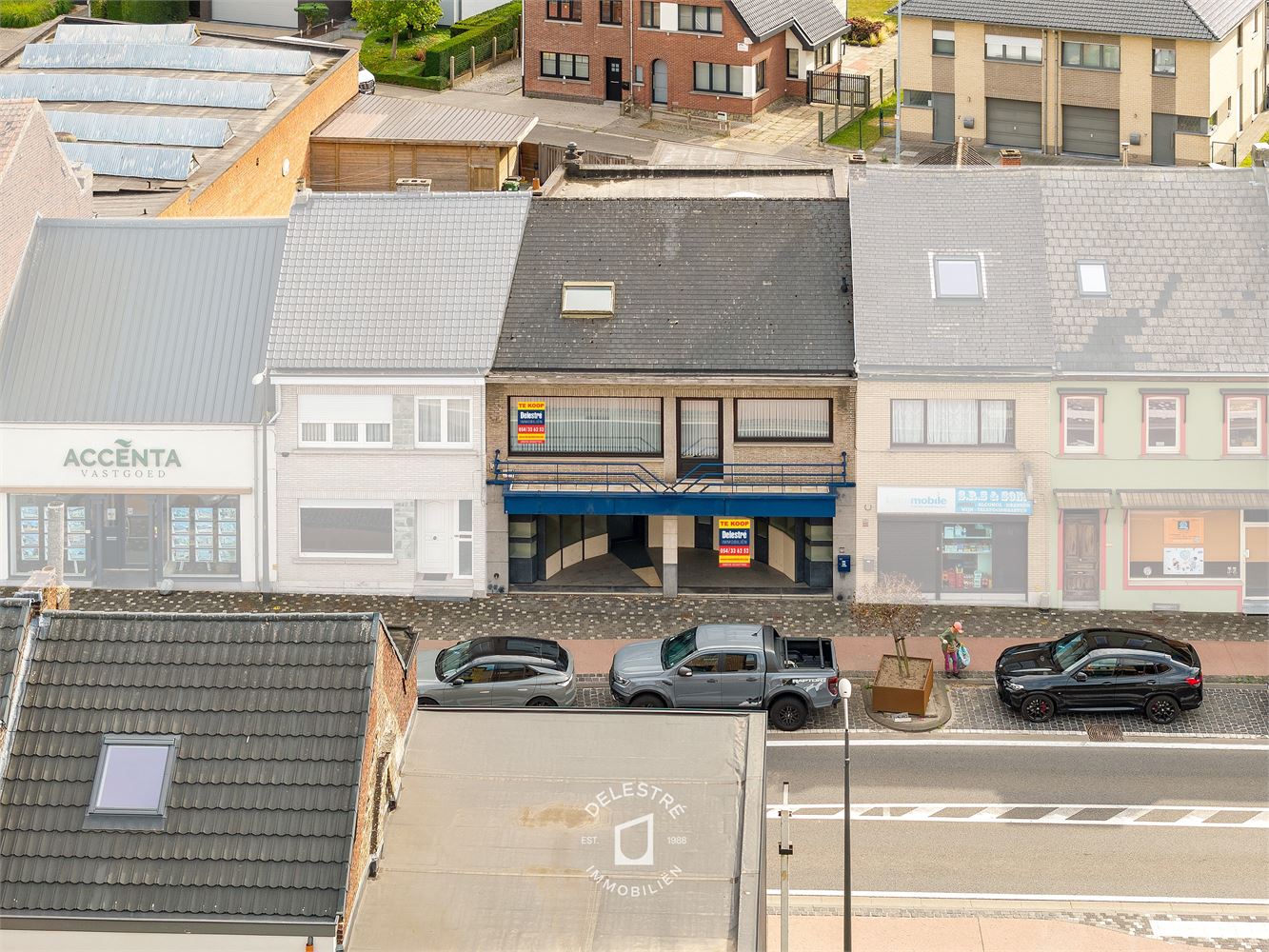 SOLIDE (HANDELS)WONING MET GARAGE BRUSSELBAAN - foto 2