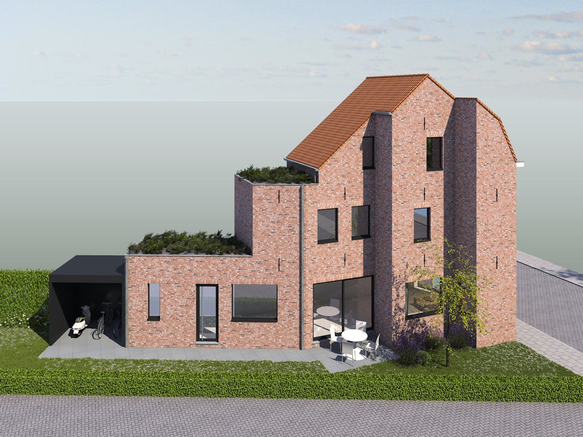 Newly built 3-bedroom house along the Peterseliestraat in Bruges - photo 4