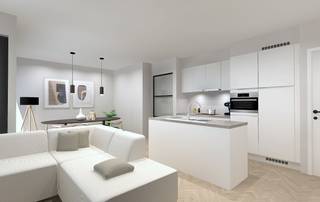 Ontdek ons nieuwbouwproject "Sebring" aan de Nieuwpoortsesteenweg in Oostende, genoemd naar het Sebring International Raceway, weerspiegelt het autorace erfgoed.<br />Deze exclusieve ontwikkeling biedt moderne appartementen voorzien van kwalitatieve afwerking en tal van voorzieningen.<br /><br />Dit schitterend project bestaat uit 9 appartementen die telkens genieten van twee slaapkamers en zonnige leefterrassen. Ook de prachtige binnentuin zorgt voor een rustige plek om te ontspannen midden in de stad.<br />Parkeerplaatsen kunnen optioneel aangekocht worden voor extra comfort.<br /><br />Ideaal gelegen in de nabijheid van het strand, en in het bruisende stadscentrum van Oostende waar scholen, handelszaken, speciaalzaken en talrijke horecazaken op wandelafstand liggen.<br /><br />Dit nieuwbouwproject belooft hedendaags comfort met duurzame materialen en aandacht voor kwaliteit.<br />Elk appartement wordt met zorg ontworpen en tot in detail afgewerkt, inclusief een praktische keuken, elegante badkamer en hoogwaardige vloeren.<br /><br /><br /><strong>INDELING</strong>: Dit appartement beschikt over een Inkomhal met vestiaire ruimte, een lichtrijke woonkamer met toegang tot zonnig terras, een open ingerichte keuken, een ruime berging met aansluiting voor wasmachine en droogkast, een badkamer met inloopdouche, een afzonderlijk toilet met lavabo, twee volwaardige slaapkamers die beide toegang geven tot een ruim terras langs de achterzijde. <br />Gemeenschappelijke fietsenstalling en vuilnislokaal aanwezig. <br /><br />Kom naar ons verkoopkantoor voor meer informatie of bel ons op het nummer 059 510 300.<br />Ons team staat klaar om al uw vragen te beantwoorden en u te begeleiden bij de aankoop van uw nieuw appartement.