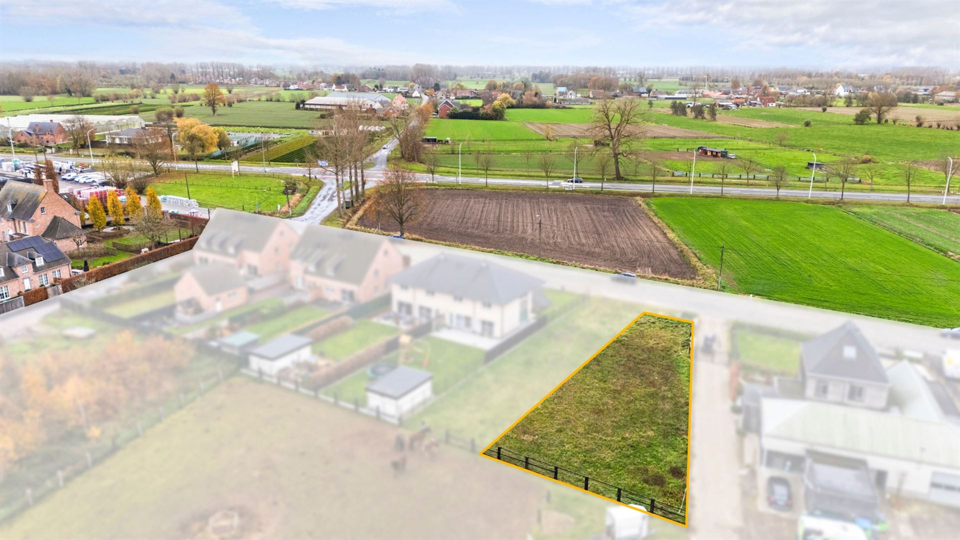 Residentiële bouwgrond voor HOB aan stadsrand Lokeren - foto 5