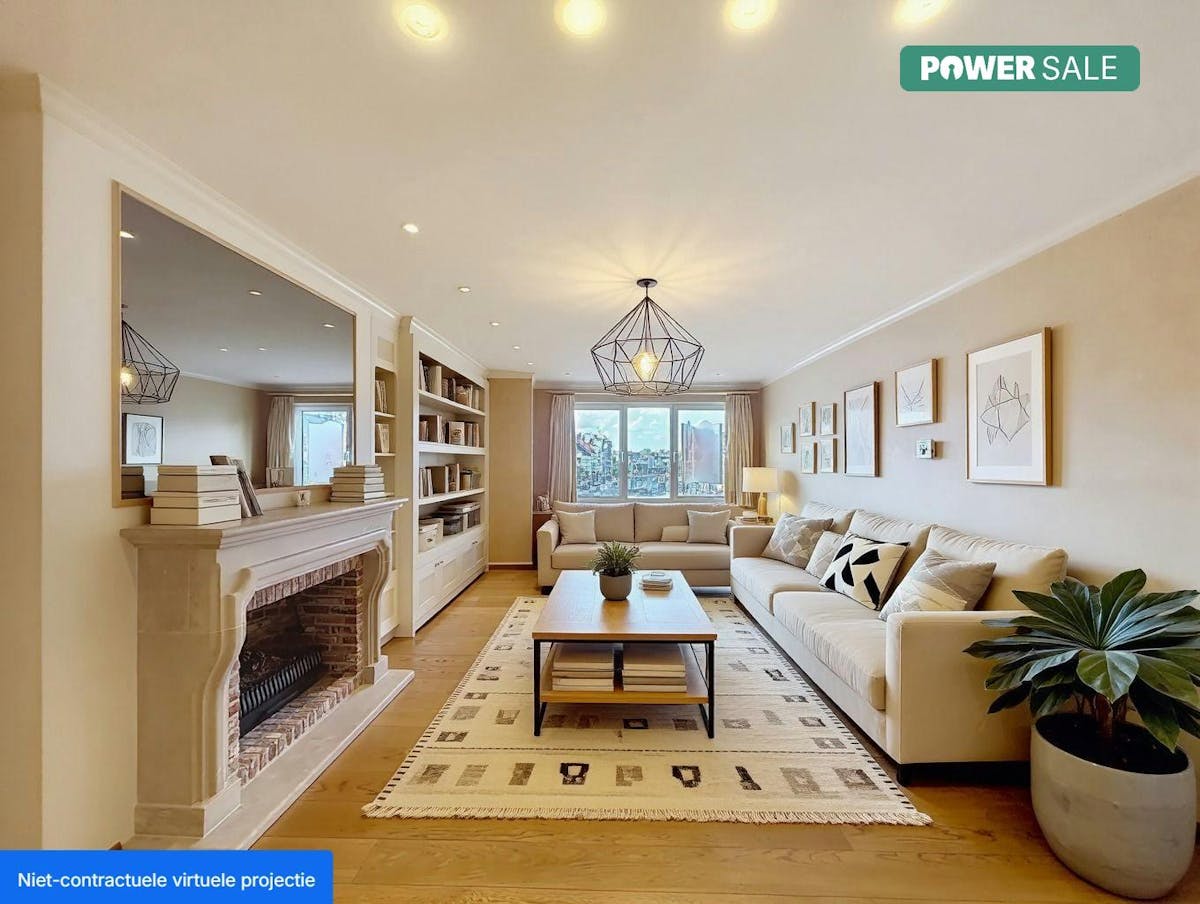 Instapklaar appartement met 3 slaapkamers en garagebox op de markt van Eeklo - foto 1