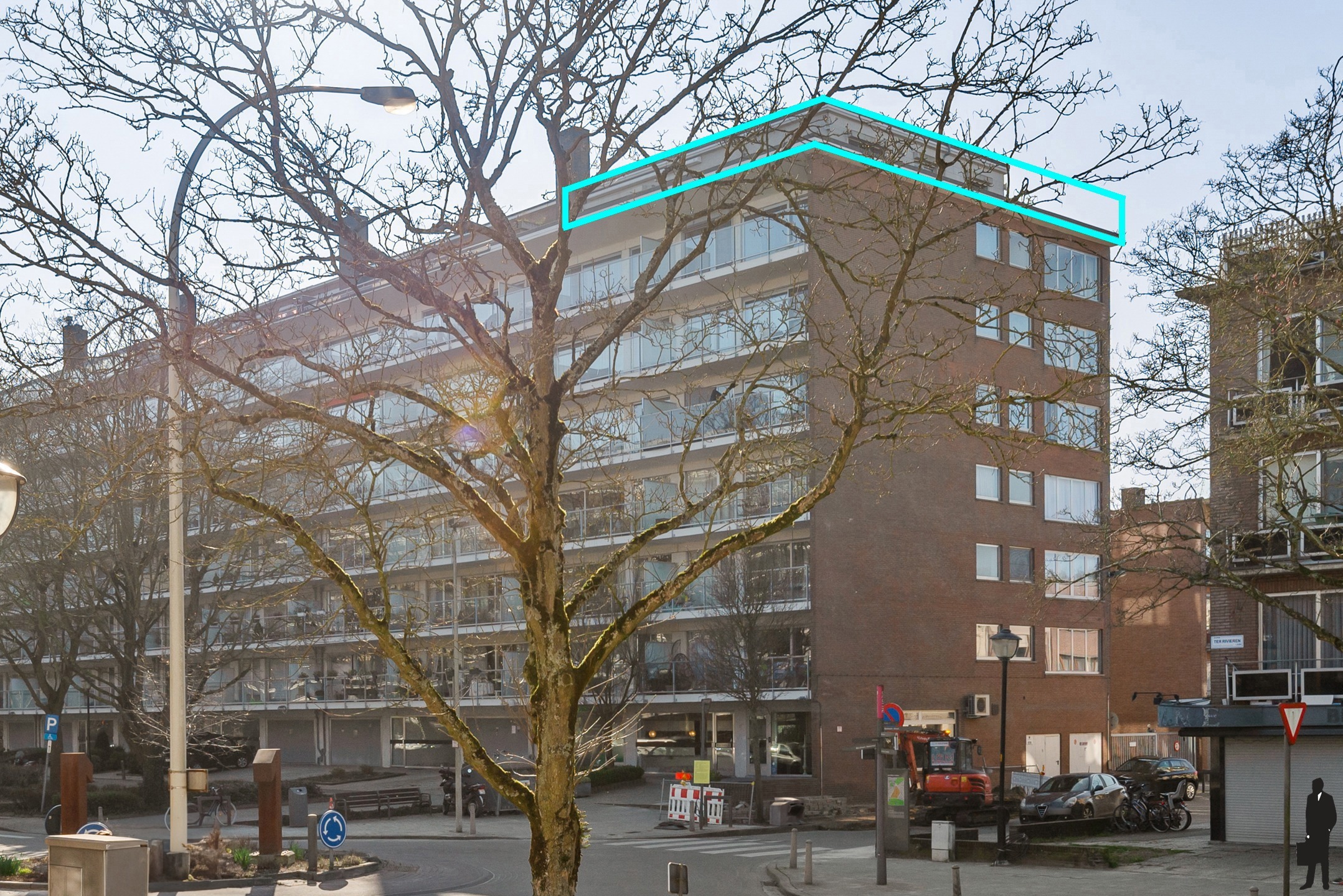 Penthouse met uniek terras - foto 2