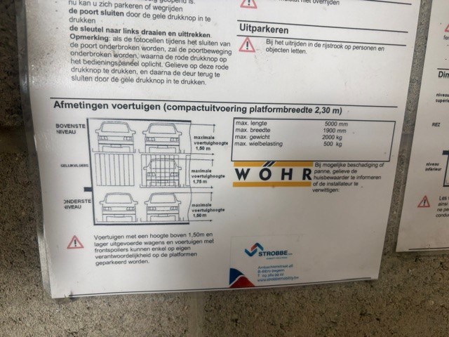 For sale: Car box no. 1 in car lift system - in the heart of Ostend - photo 4