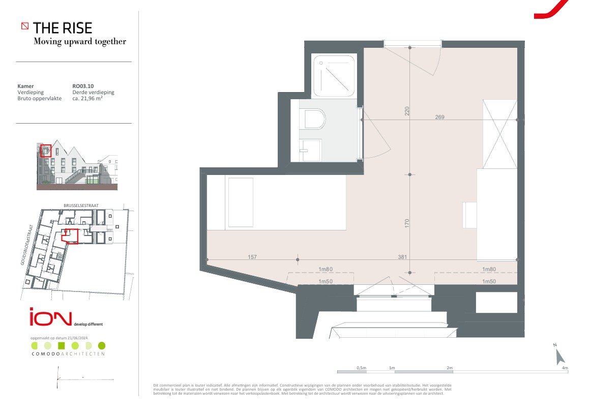 Kot neuf de 22m² au centre de Louvain - photo 5