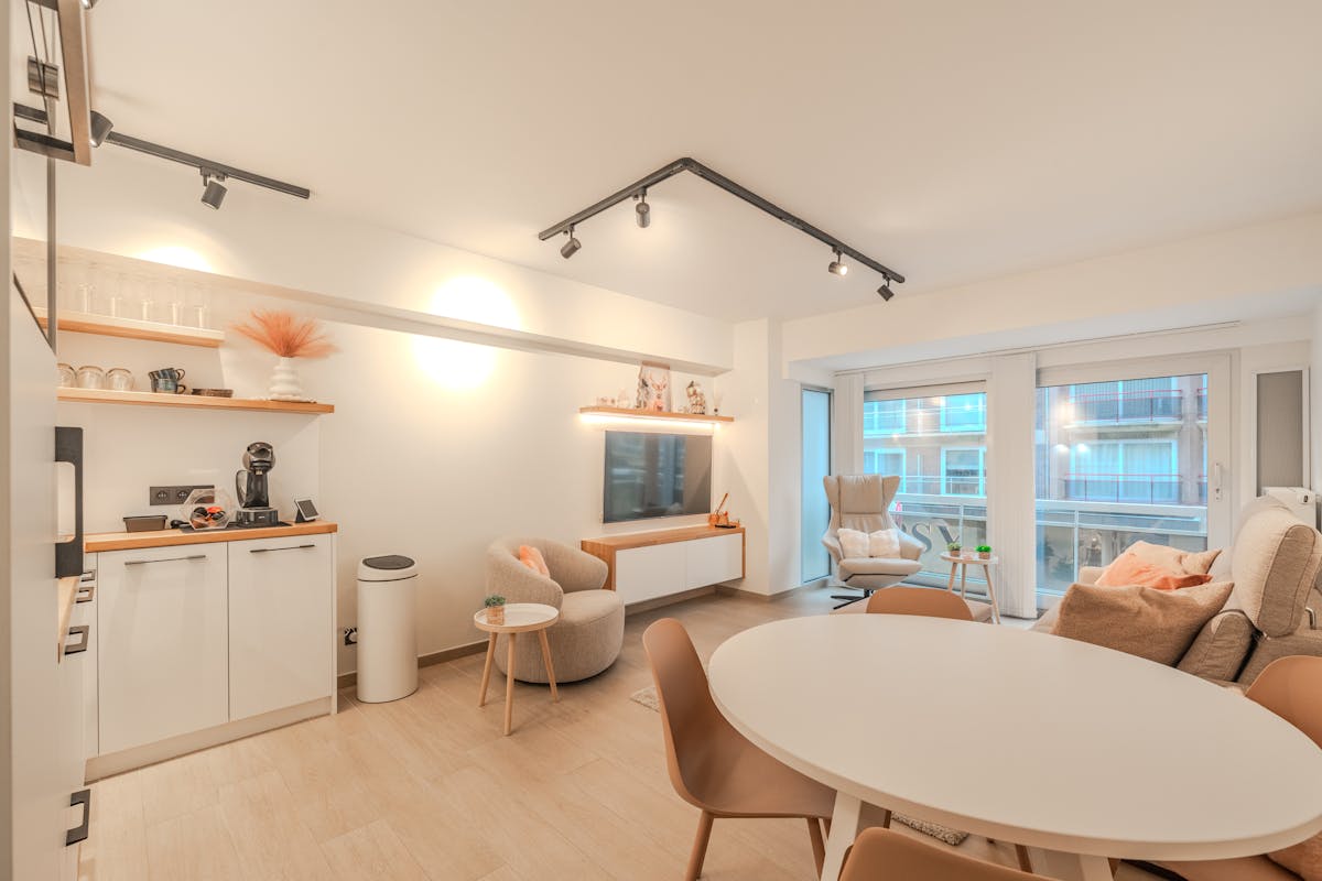 Lichtrijk appartement met aparte slaapruimte te Middelkerke! - foto 5