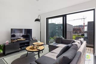 Cet appartement élégant et économe en énergie, construit en 2018, est situé au deuxième étage d'une résidence moderne dans le centre de Diegem...