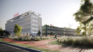 RECORE "THE SHEDS": KMO UNIT 26 - 189m² + 2 parkeerplaatsen.<br />De bedrijvencampus "RE|CORE" is een (her)ontwikkeling door Futurn en Mathieu Gijbels van de voormalige Recorsite in Hasselt tot een duurzame - misschien wel dé duurzaamste — bedrijvencampus van Vlaanderen. Momenteel worden er KMO Units aangeboden v.a. 150m² tot 433m² en kantoren v.a. 549m² tot 683 m². <br /><br />Het nieuwe uithangbord voor de site, RE|CORE, staat voor de terugkeer naar de kern: een duurzame bedrijfseconomische context creëren die toelaat rendabel te zijn én die de gezondheid van mens en milieu voorop plaatst. Voor deze ontwikkeling wordt samengewerkt met een aantal uitmuntende partners, o.a.: Architectencollectief UAU Collectiv, landschapsarchitect Studio Basta, alsook Enerdo, een studiebureau voor energie en duurzaamheid.<br /><br />RE|CORE wordt een bruisende bedrijvencampus. De ontwikkeling van de site rust op 5 concepten:<br />* RE|CONNECT: zorgen voor beleving, een 5-to-9 community en welzijn<br />* RE|BUILD: zorgen voor circulariteit, upcycling, ontharden, ontpitten en verdichten<br />* RE|LOAD: zorgen voor energietransitie naar hernieuwbare energie en EV mobiliteit<br />* RE|GREEN: zorgen voor ecologie en waterhuishouding<br />* RE|DIRECT: zorgen voor toegankelijkheid, ook voor fietsers en voetgangers. Inzetten op combimobiliteit<br /><br />Door zijn ligging aan de E-313 is de stad Hasselt vlot bereikbaar vanuit heel België. Transport van en naar Hasselt is daarom op een eenvoudige manier te organiseren. Ook de ligging op relatief korte afstand van de Nederlandse en Duitse grens is een groot oordeel.<br />Met oog voor mobiliteit, op twee niveaus: de bereikbaarheid van en naar RE|CORE en de interne mobiliteit op de site zelf.<br /><br />Alle prijzen zijn exclusief kosten, zoals o.a. BTW, aansluiting en aandeel in het warmtenet, basispakket uitrustingen<br /><br />Meer info over het project en beschikbaarheden: contacteer Danny op 0471/10.00.69 of 011/22.19.17 of www.limburgsvastgoed.be
