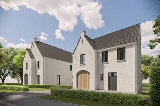 <p><span>Dit is de rechtse woning van 2 prachtige nieuwbouw woningen. Zie foto's van de linkse woning voor de huidige binnenkant.</span></p><p><span>De woning heeft een E-peil lager dan 20. Ventilatiesysteem D, is voorzien van zonnepanelen en vloerverwarming. Een warmtepomp is mogelijk.</span></p><p><span>Welkom in deze prachtige woning in het charmante Meldert, perfect voor wie op zoek is naar ruimte en comfort! Met een bewoonbare oppervlakte van 269 m² biedt dit huis voldoende ruimte voor een groot gezin. </span></p><p><span>Bij binnenkomst wordt u verwelkomd in een ruime en lichte woonruimte die naadloos overgaat in een moderne, volledig uitgeruste keuken. De open indeling zorgt voor een uitnodigende en gezellige sfeer, ideaal voor zowel intieme als uitgebreide bijeenkomsten.</span></p><p><span>De woning beschikt over vier ruime slaapkamers, perfect voor elke gezinssituatie. De hoofdslaapkamer is een oase van rust, die zorgt voor een perfecte nachtrust. Met twee moderne badkamers is er geen gebrek aan comfort en luxe. </span></p><p><span>Bovendien beschikt dit huis over één handige garage, ideaal voor uw voertuig of voor extra opslagruimte. Het prachtige groene perceel biedt ook veel mogelijkheden voor buitenactiviteiten en ontspanning.</span></p><p><span>Strategisch gelegen in een rustige en groene omgeving, maar toch dicht bij alle noodzakelijke voorzieningen. Dit huis biedt de perfecte balans tussen landelijk wonen en modern comfort. </span></p><p><span> </span></p><p><span>Aarzel niet om deze uitzonderlijke eigendom te ontdekken en u te laten verrassen door alles wat het te bieden heeft!</span></p><p><span> </span></p>