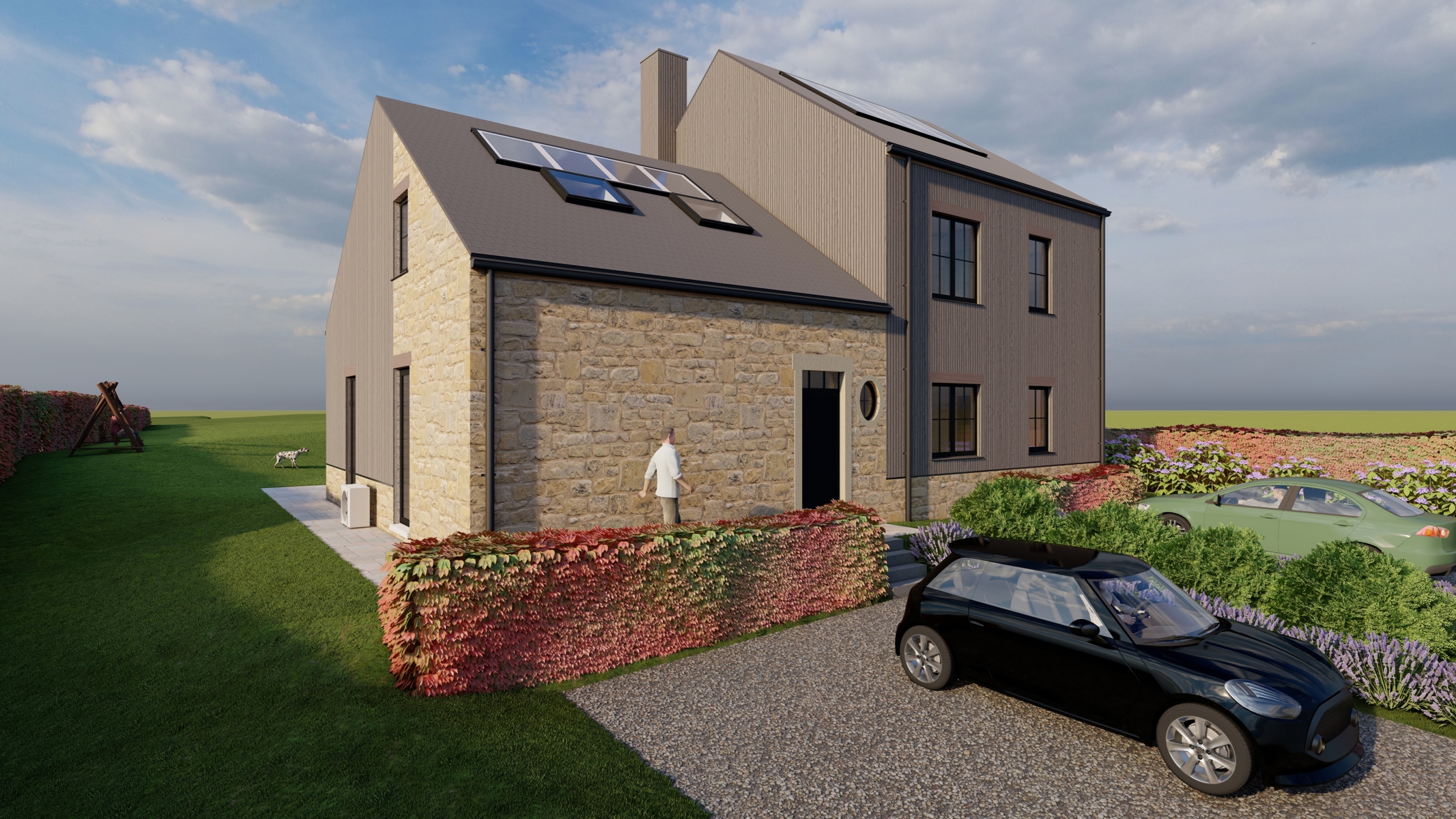 Moderne nieuwbouwwoning met tuin en topligging in Rochehaut - foto 1