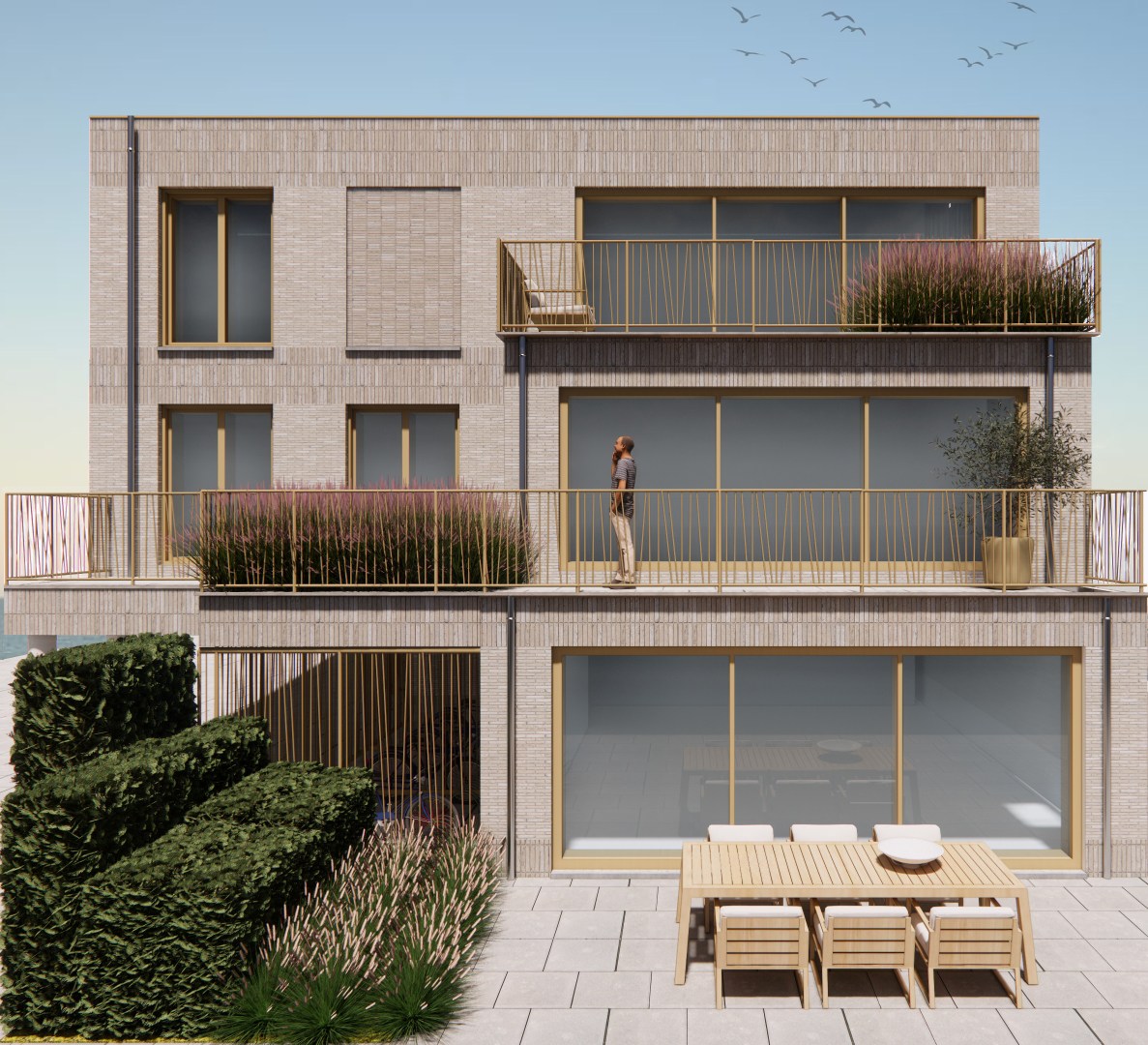 Kleinschalig nieuwbouwproject met 5 appartementen in Kapellen - foto 1