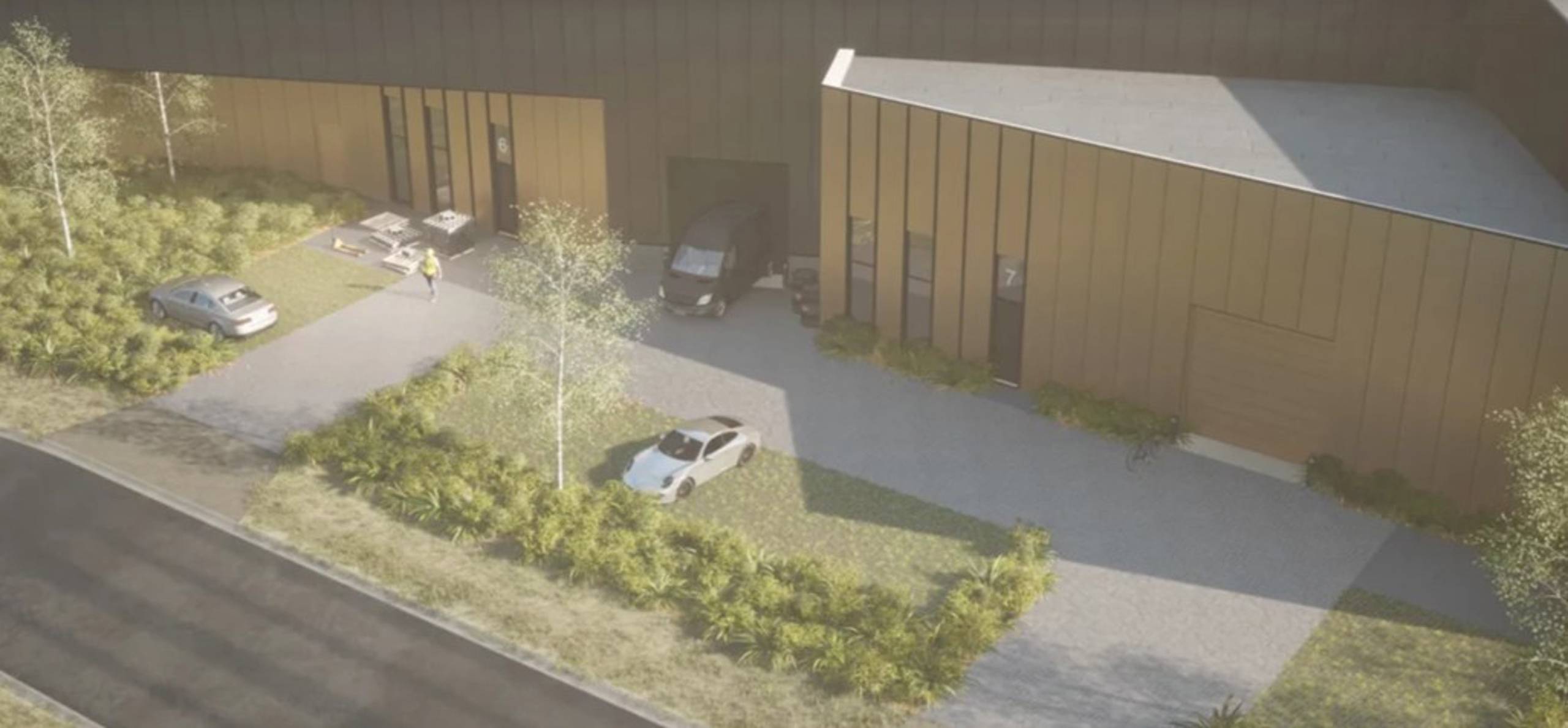 KMO Park te Beerse - unit 6 van 411m² voor zowel opslag/kantoor/showroom  - foto 2