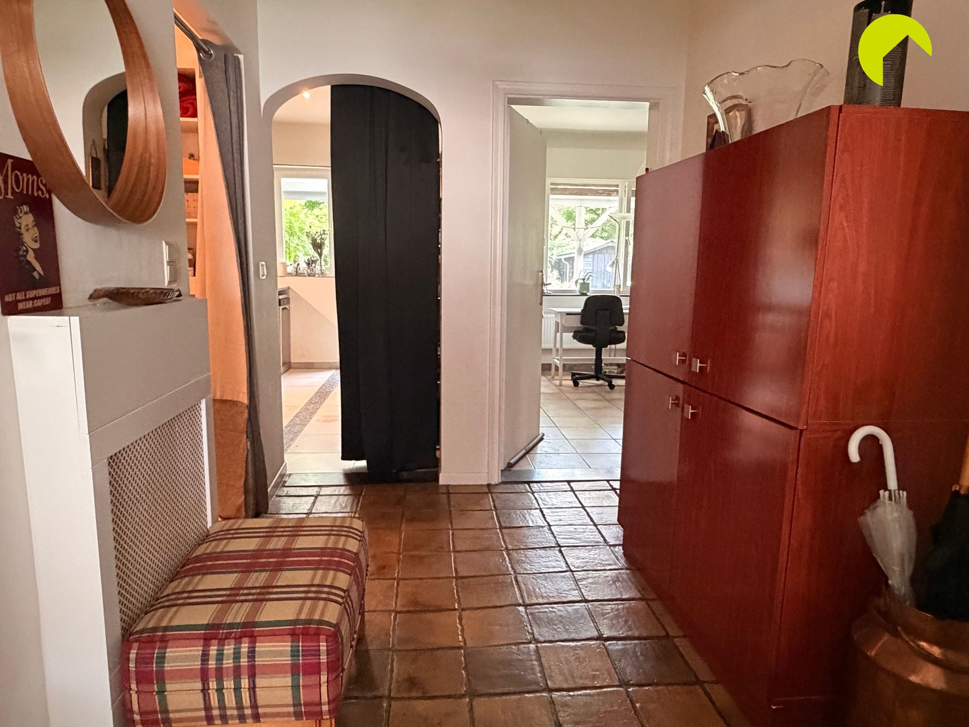 Gelijkvloers appartement met grote tuin! - foto 4