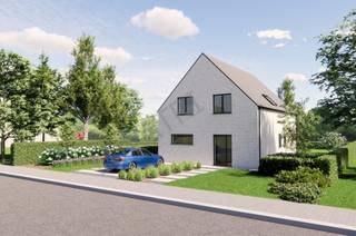 Nieuwbouwproject - Nieuw te bouwen villa op een zuidoost gericht perceel van 14a54ca op een toplocatie in een nieuwe residentiële wijk...