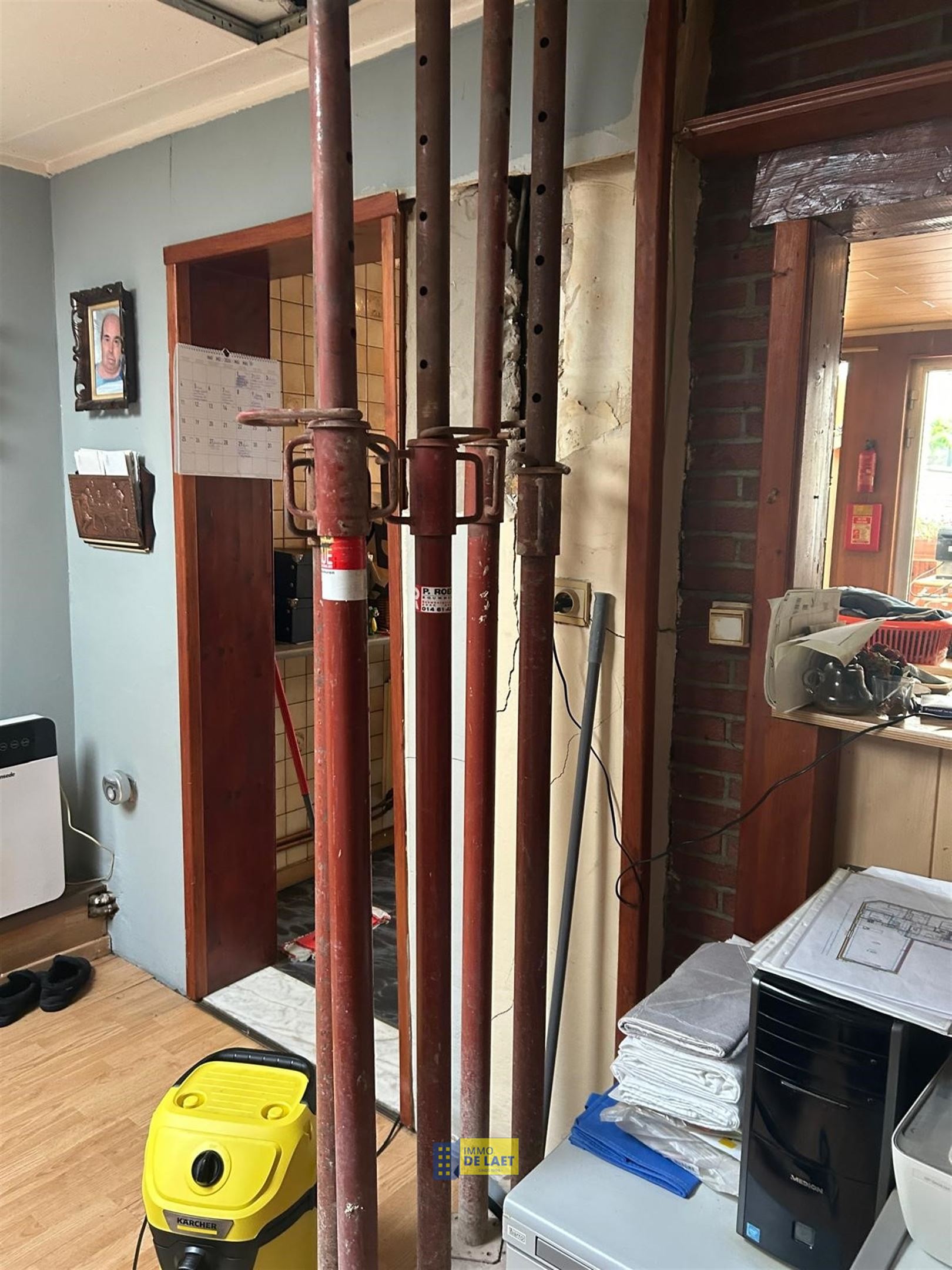 Volledig te renoveren woning met 3 slp's en mooie zonnige tuin - foto 4