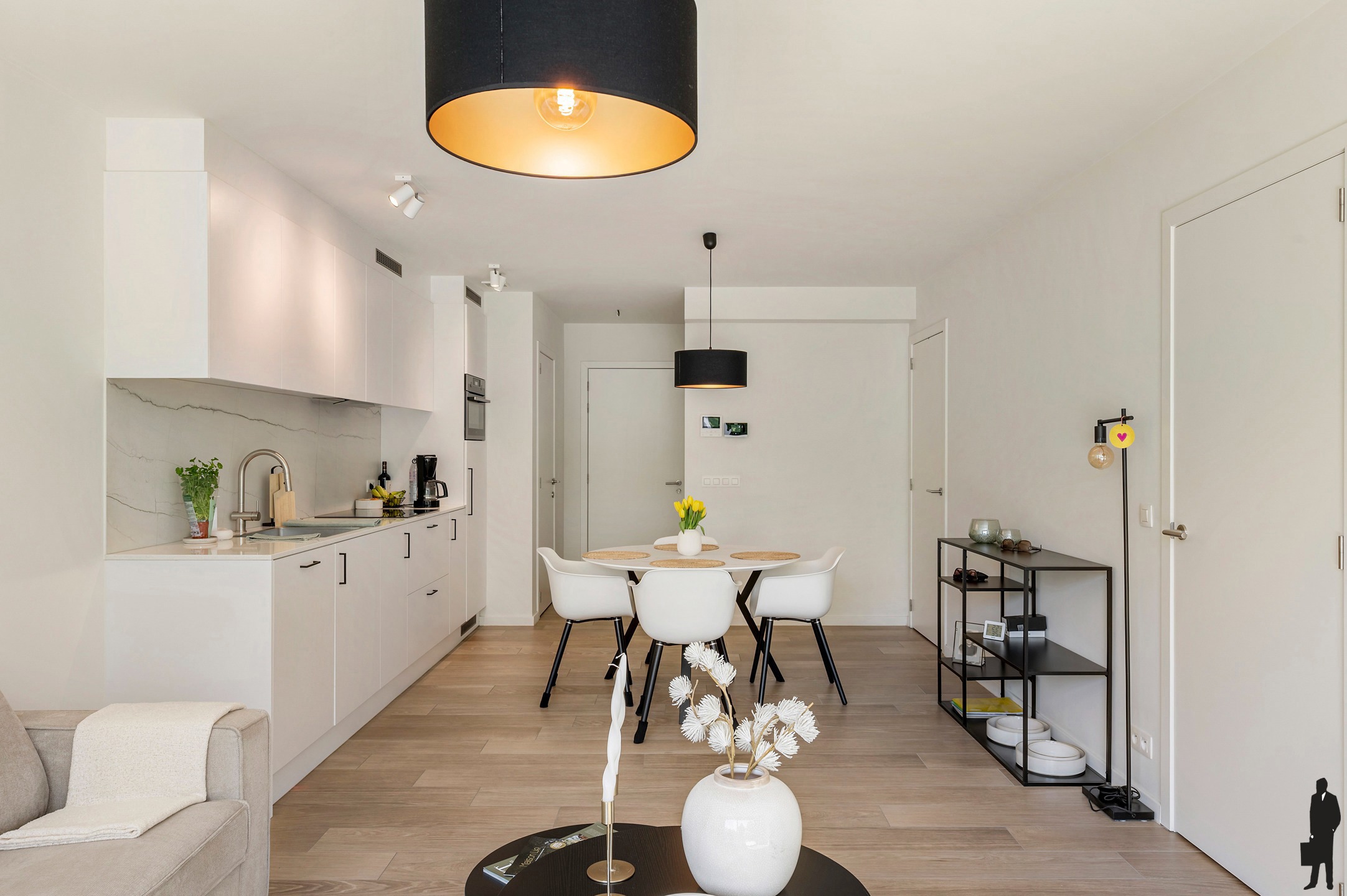 Modern 1 slaapkamer appartement in het centrum van Heide! - foto 4