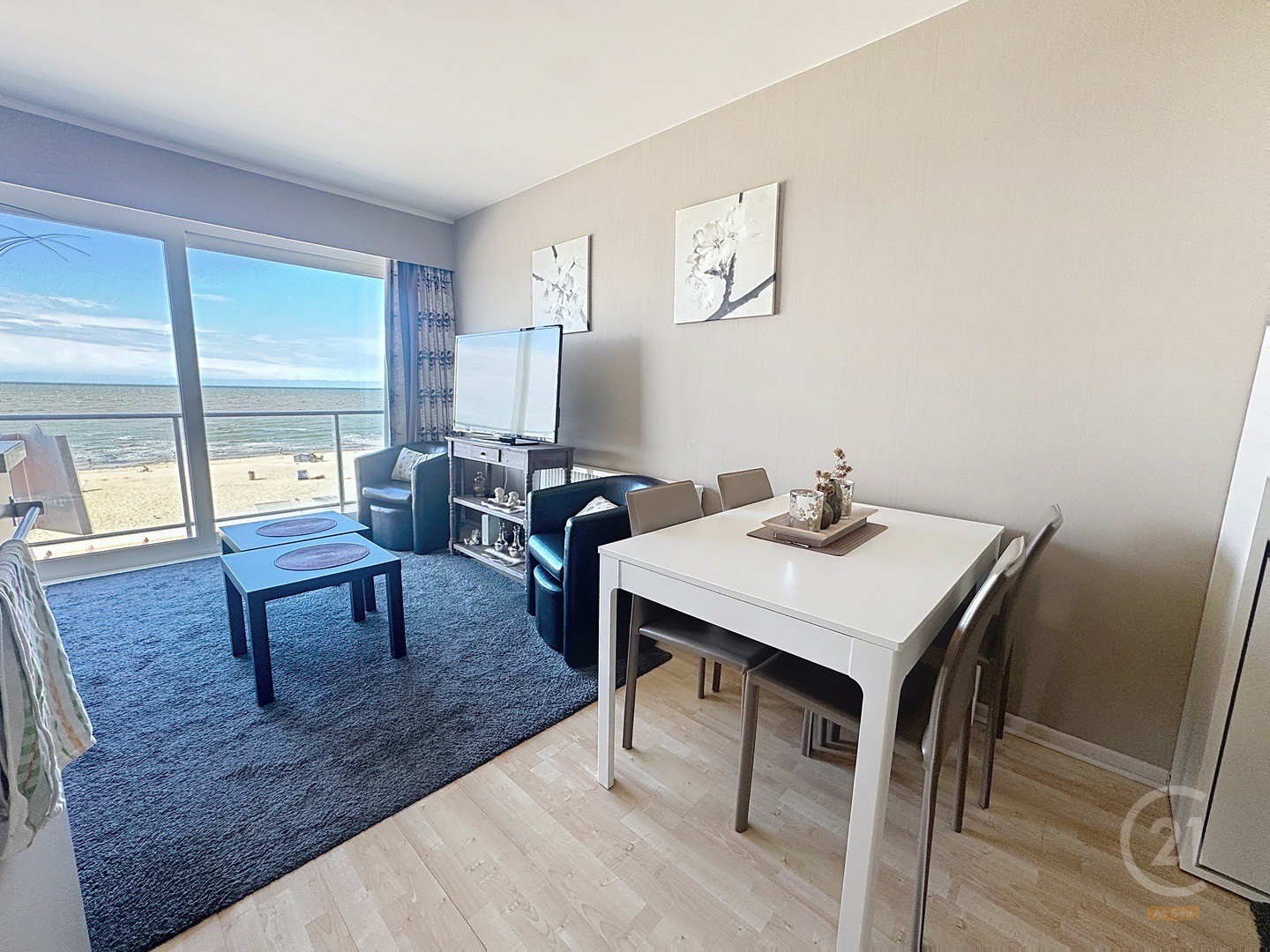 Studio sur la digue à Westende - photo 2