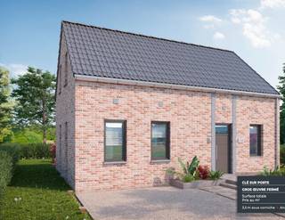 Nieuwbouw woning te koop op perceel bouwgrond van 18a08ca, heeft een perceelbreedte van 12,70m en een diepte van +/-163m. Dit perceel (te...