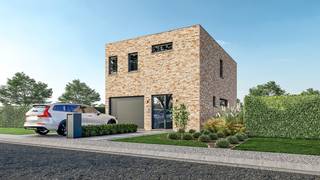 2 uitzonderlijk mooi gelegen percelen bouwgrond voor een open bebouwing.<br />Deze percelen zijn gelegen in een verkeersarme straat, in het centrum van Holsbeek.<br />De percelen hebben elk een breedte van 15m en zijn oostelijk georienteerd aan de achterzijde. De bouwgronden zijn bouwrijp.<br /><br />Deze moderne nog te bouwen woning heeft een oppervlakte van 147m2 + 48m2. Er is een eet- en zithoek voorzien, een garage en een ruime keuken met berging.<br />Boven zijn er alvast 3 slaapkamers en een badkamer met bad en douche.<br /><br />Alle keuzes i.v.m. de afwerking van de woning zijn naar wens bespreekbaar. Ook het ontwerp van de woning is slechts een voorstel en kan volledig met jou op maat uitgewerkt worden.<br />Vanaf casco afwerking biedt de woning je alvast alle zekerheden en garanties en van daaruit kan je zorgeloos verder afwerken.<br />Een volledig afgwerkte woning is natuurlijk ook mogelijk!<br /><br />Dit project wordt aangeboden in samenwerking met Immodrome.<br />Meer info ? Bel bouwadviseur Luc op 011/450 280 voor een vrijblijvende afspraak.<br /><br />PRIJS CASCO<br />€ 469 000 excl. alle kosten op grond en constructie<br />€ 565 000 incl. alle kosten op grond en constructie<br /><br />PRIJS SLEUTEL OP DE DEUR<br />€ 493 000 excl. alle kosten op grond en constructie<br />€ 595 000 incl. alle kosten op grond en constructie