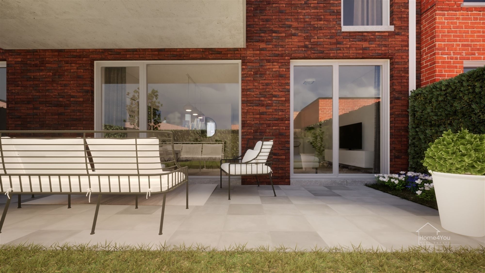 Nieuwbouw appartement met ruim terras - foto 4