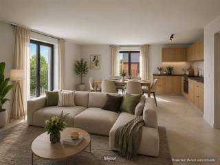 <h1><span>IN SQUARE Appartement A22</span></h1><h2><span>Appartement neuf 2 chambres de 89,62 m² avec balcon Dernier étage</span></h2><p><span>TREVI La Propriété vous présente l'appartement </span><span>A22</span><span>, un logement neuf de </span><span>89,62 m²</span><span> situé au </span><span>deuxième et dernier étage</span><span> de la Résidence 1 du projet </span><span>IN SQUARE</span><span>, à Gilly.</span></p><p><span>Implanté dans une résidence intimiste de seulement cinq appartements, ce bien séduit par sa distribution fonctionnelle, ses nombreuses ouvertures et son agréable </span><span>balcon de 9 m²</span><span>. Sa situation au dernier étage garantit également l'absence de voisin au-dessus.</span></p><h2><hr /><span>Composition</span></h2><p><span>L'appartement comprend :</span></p><ul><li><span>un hall d'entrée central ;</span></li><li><span>un lumineux séjour avec cuisine ouverte d'environ </span><span>29 m²</span><span> ;</span></li><li><span>un balcon de </span><span>9 m²</span><span>, d'environ </span><span>4,00 × 2,25 m</span><span>, suffisamment profond pour accueillir une table ou un salon extérieur ;</span></li><li><span>une première chambre d'environ </span><span>13,8 m²</span><span> ;</span></li><li><span>une seconde chambre d'environ </span><span>11,2 m²</span><span> ;</span></li><li><span>une salle de douche avec meuble lavabo et sèche-serviette ;</span></li><li><span>un WC indépendant ;</span></li><li><span>un local technique privatif faisant également office de buanderie.</span></li></ul><p><span>La pièce de vie bénéficie de plusieurs baies vitrées réparties sur différentes façades, apportant une belle luminosité naturelle. L'espace permet d'organiser confortablement une cuisine ouverte, une salle à manger et un véritable salon.</span></p><p><span>Le local technique prévoit les emplacements nécessaires pour le lave-linge, le sèche-linge, le boiler électrique ainsi que les équipements liés à l'installation photovoltaïque.</span></p><h2><hr /><span>Confort énergétique</span></h2><p><span>IN SQUARE est un nouveau quartier résidentiel </span><span>sans raccordement au gaz</span><span>, conçu pour atteindre une performance énergétique de niveau </span><span>PEB A+</span><span>.</span></p><p><span>L'appartement bénéficie notamment de :</span></p><ul><li><span>chauffage électrique de nouvelle génération ;</span></li><li><span>enveloppe thermique renforcée ;</span></li><li><span>ventilation double flux individuelle avec récupération de chaleur ;</span></li><li><span>panneaux solaires photovoltaïques individuels ;</span></li><li><span>boiler électrique individuel ;</span></li><li><span>sèche-serviette électrique dans la salle de douche ;</span></li><li><span>thermostat individuel programmable ;</span></li><li><span>possibilité d'installer une batterie domestique en option.</span></li></ul><p><span>Cette conception permet de limiter les besoins en chauffage, les entretiens techniques et les charges liées aux équipements collectifs.</span></p><h2><hr /><span>Une résidence à taille humaine</span></h2><p><span>La Résidence 1 se compose de seulement </span><span>cinq appartements</span><span>, répartis sur trois niveaux. Elle comprend également :</span></p><ul><li><span>un local à vélos couvert et sécurisé ;</span></li><li><span>un local à poubelles ;</span></li><li><span>des équipements techniques communs ;</span></li><li><span>des emplacements de stationnement extérieurs.</span></li></ul><p><span>Pour les appartements de deux chambres, l'acquisition d'un emplacement de parking est prévue de manière fixe dans le cadre de la commercialisation du projet. Le projet ne comporte pas de cave.</span></p><h2><hr /><span>Le projet IN SQUARE</span></h2><p><span>IN SQUARE prend place sur l'ancien site hospitalier Saint-Joseph à Gilly et s'inscrit dans un vaste projet de revitalisation urbaine.</span></p><p><span>La première phase se distingue par :</span></p><ul><li><span>une architecture contemporaine ;</span></li><li><span>des bâtiments limités à deux étages ;</span></li><li><span>des espaces paysagers ;</span></li><li><span>un cheminement cyclo-piéton sécurisé ;</span></li><li><span>des parkings extérieurs ;</span></li><li><span>des possibilités de bornes de recharge ;</span></li><li><span>un environnement principalement résidentiel.</span></li></ul><p><span>Le projet est pensé comme un quartier à échelle humaine, favorable à la mobilité douce et offrant une réelle qualité de vie.</span></p><h2><hr /><span>Situation</span></h2><p><span>Situé rue Marguerite Depasse à Gilly, le projet bénéficie d'un accès rapide aux commerces, écoles, transports en commun et principaux axes routiers.</span></p><p><span>À proximité :</span></p><ul><li><span>commerces et services à environ </span><span>300 mètres</span><span> ;</span></li><li><span>école maternelle et primaire à environ </span><span>400 mètres</span><span> ;</span></li><li><span>parc Misonne à environ </span><span>700 mètres</span><span> ;</span></li><li><span>N90 à environ </span><span>850 mètres</span><span> ;</span></li><li><span>nouvel hôpital GHDC Les Viviers à environ </span><span>1,5 km</span><span> ;</span></li><li><span>R3 à environ </span><span>1,5 km</span><span> ;</span></li><li><span>centre commercial Ville 2 à environ </span><span>2,3 km</span><span> ;</span></li><li><span>centre de Charleroi accessible en quelques minutes.</span></li></ul><h2><hr /><span>Prix</span></h2><table><tr><td><p><span>Élément</span></p></td><td><p><span>Prix hors frais</span></p></td></tr><tr><td><p><span>Appartement A22</span></p></td><td><p><span>267.000 </span></p></td></tr><tr><td><p><span>Parking extérieur</span></p></td><td><p><span>8.500 </span></p></td></tr><tr><td><p><span>Ensemble appartement + parking</span></p></td><td><p><span>275.500 </span></p></td></tr></table><p><span>Prix communiqués selon le tarif disponible, hors TVA, droits d'enregistrement, frais d'acte, honoraires notariaux et autres frais liés à l'acquisition.</span></p><h2><hr /><span>Les points forts</span></h2><p><span>Deux chambres</span><span><br /></span><span>89,62 m² habitables</span><span><br /></span><span>Balcon de 9 m²</span><span><br /></span><span>Deuxième et dernier étage</span><span><br /></span><span>Aucun voisin au-dessus</span><span><br /></span><span>Séjour lumineux avec cuisine ouverte</span><span><br /></span><span>WC séparé</span><span><br /></span><span>Buanderie et local technique privatifs</span><span><br /></span><span>PEB A+ visé</span><span><br /></span><span>Panneaux photovoltaïques</span><span><br /></span><span>Ventilation double flux</span><span><br /></span><span>Résidence de seulement cinq appartements</span><span><br /></span><span>Parking extérieur privatif</span><span><br /></span><span>Quartier neuf, contemporain et végétalisé</span></p><p><span>Les superficies, dimensions, implantations et équipements sont donnés à titre indicatif. Les plans, illustrations et aménagements représentés sont non contractuels. Le cahier des charges, le compromis et les documents définitifs du promoteur restent seuls applicables.</span></p>