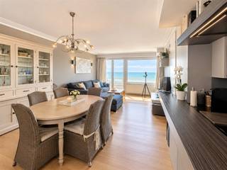 <p><span>Uniek penthouse appartement op de 15de verdieping gelegen op de dijk met eindeloos zicht op de zee en prachtig zicht op duinen. Instapklaar en volledig ingericht / gemeubeld appartement met 3 slaapkamers (15m² &amp; 13m² &amp; 7m²). Compleet uitgeruste open keuken en badkamer met lavabo en inloopdouche. Terrasje (3m²) aan de voorzijde en 2de terras (7,5m²) aan de achterzijde. Hoogwaardige afwerking met onder meer parketvloer, gas condensatie ketel met vloerverwarming en gunstig EPC + conforme elektrische installatie. </span></p><p><span>Mogelijkheid tot aankoop van een afgesloten garagebox (+ € 85.000) in een nabijgelegen gebouw. </span></p><p><span>Dit pareltje aan de Belgische kust is een droom voor mensen die op zoek zijn naar een exceptioneel appartement zonder geluidsoverlast of inkijk in een unieke setting. Ideaal voor zowel voltijdse bewoning als een eventueel 2de verblijf.</span></p><p><span> </span></p><p><span> </span></p>