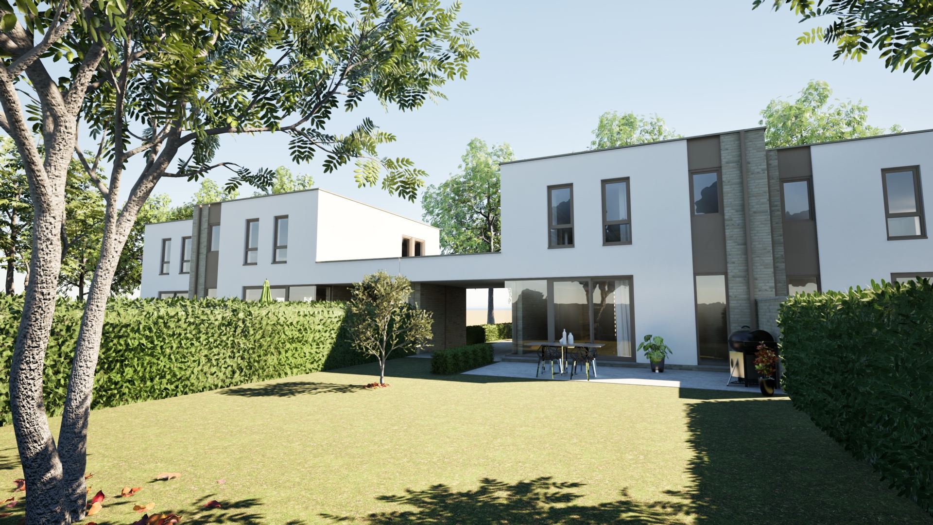 Nieuwbouwwoning met tuin in landelijke omgeving - foto 2