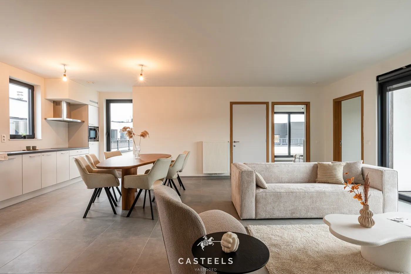 Nieuwbouwappartement met 2 slaapkamers en terras - foto 1