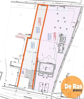 BERLARE - Bouwgrond voor halfopen bebouwing op 9 are 71Deze gunstig gelegen bouwplek is gelegen in de Kerkstraat, naast de woning met nummer...
