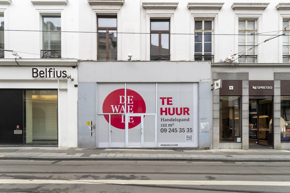 Handelspand (122 m²) te huur op toplocatie in hartje Gent - foto 1