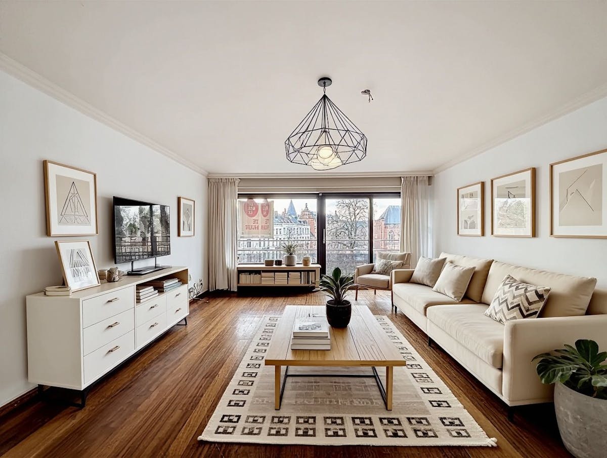 Charming studio in the Coupure Right with terrace - photo 1