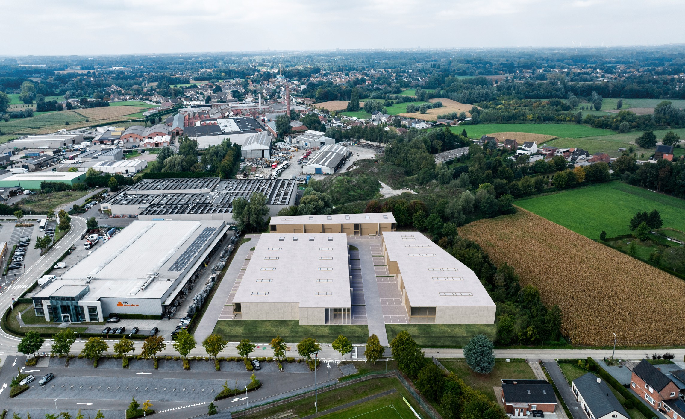 Nieuwbouw unit van 720m² te koop te Laarne - foto 1