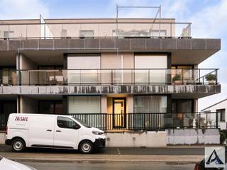 Modern en instapklaar appartement met 2 slaapkamers en zuidgericht terras In residentie Apollo, Hof ter Weyer 3 in Hoeselt, op een steenworp van het...