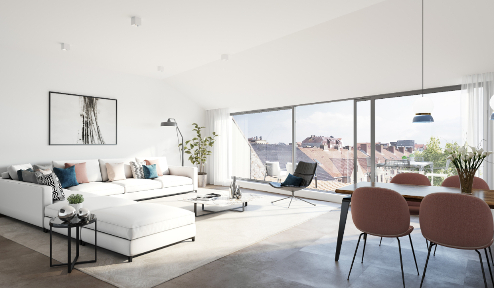 Nieuwbouwappartement met 2 slaapkamers en ruim terras - foto 2
