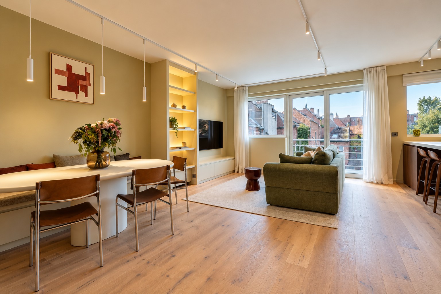 Exclusief 2-slaapkamerappartement op toplocatie in hartje Gent - foto 2
