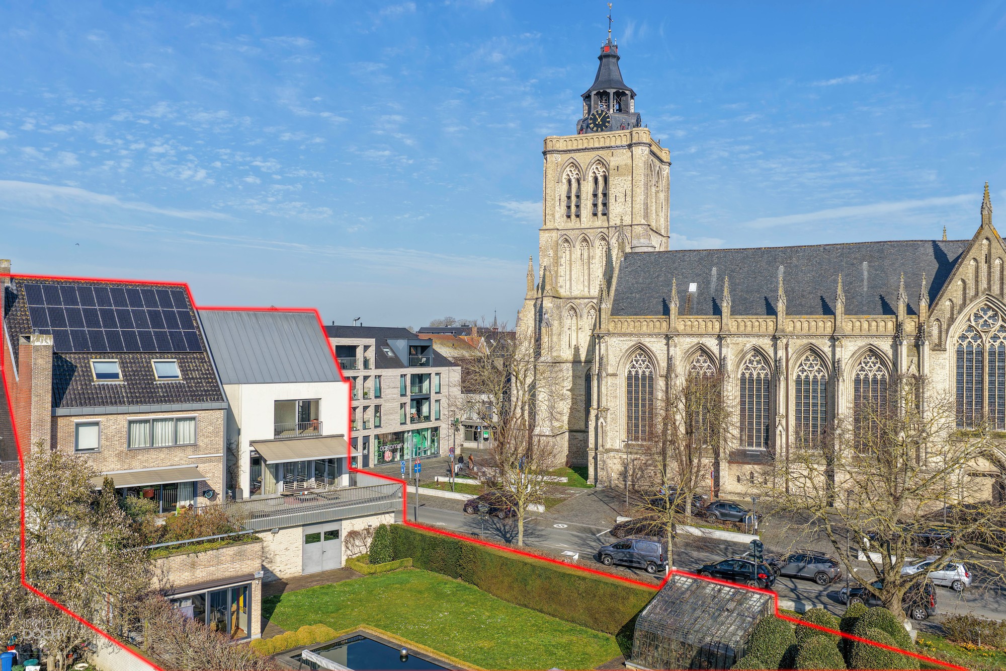 Heel ruime stadswoning met kantoren en tuin - photo 4