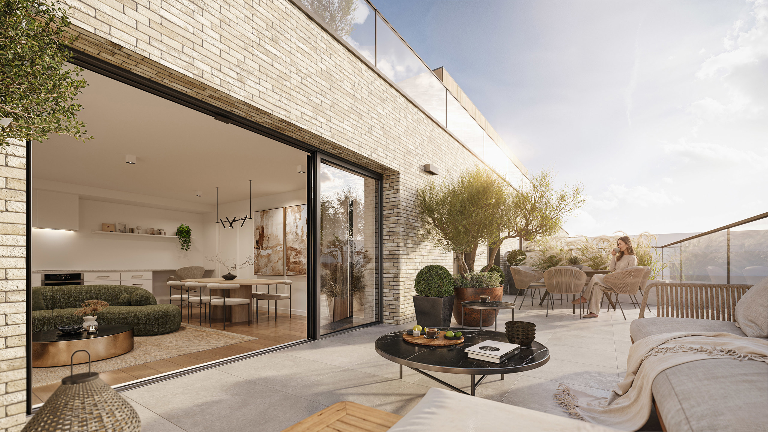 2 slpks in alle rust, midden in een groene, aangelegde tuin - foto 5